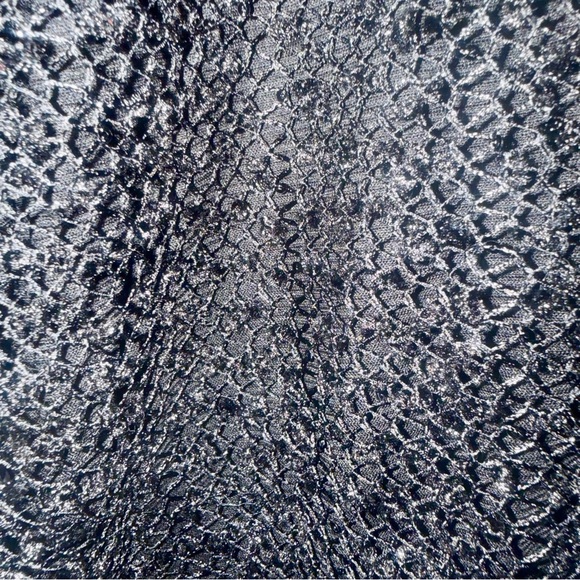 🇨🇦 Minkas Quirky Lagenlook Patchwork Lace Mesh Tunic - Picture 3 of 8